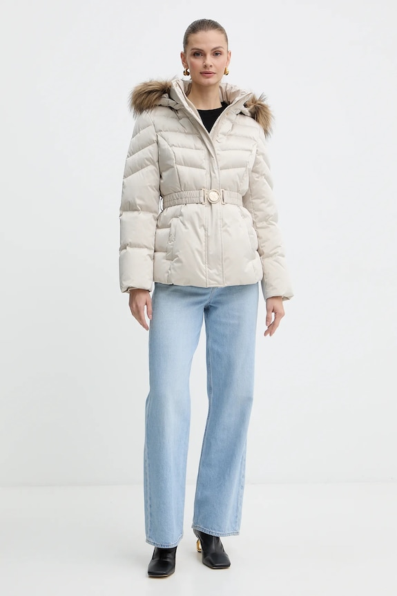 Páperová bunda Guess MARINA W5BL31.W2802 béžová AW25