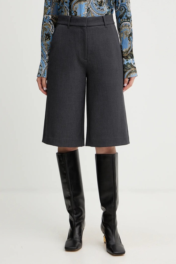 Guess pantaloni scurti JOANDRA panza gri W5BD63.W2402