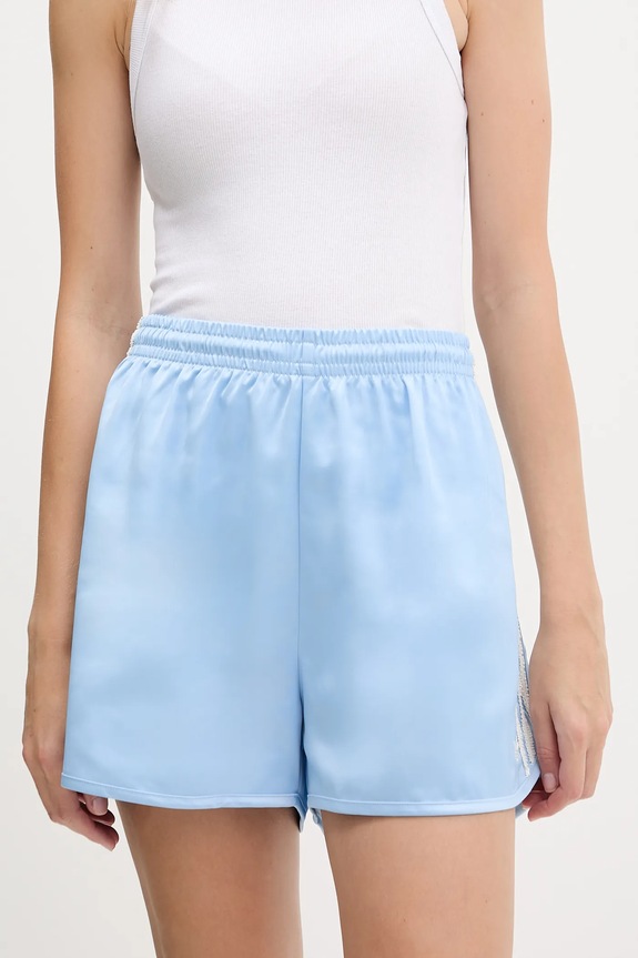 Шорти adidas Originals Ruffle Shorts блакитний KC8817