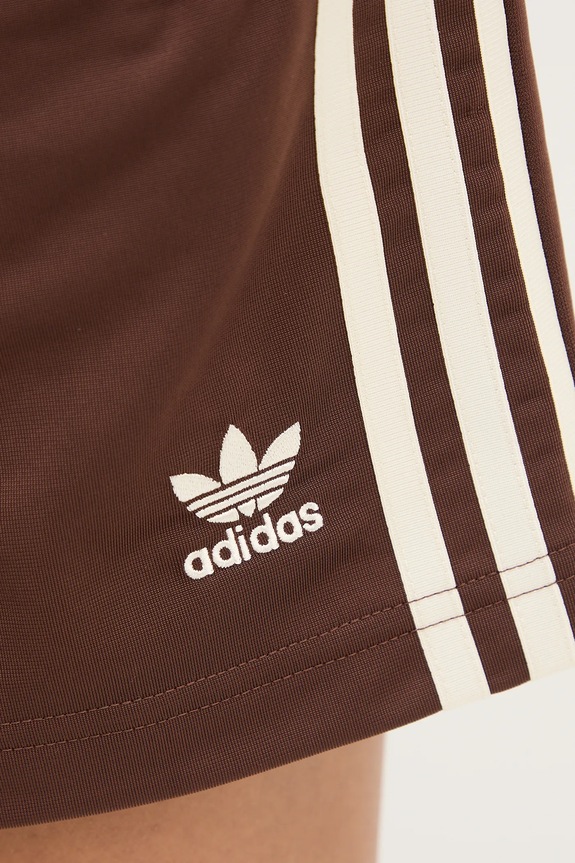 adidas Originals pantaloni scurți Firebird maro KD2545