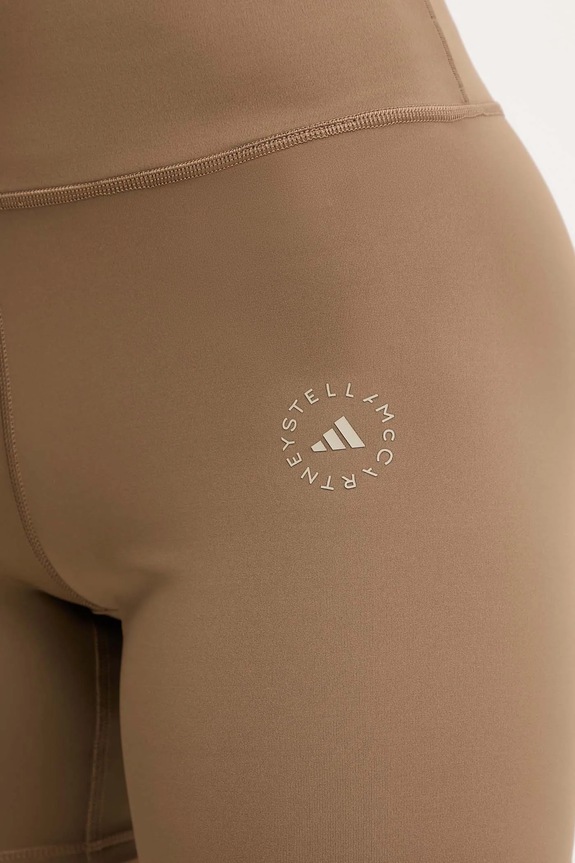 Kratke hlače za jogo adidas by Stella McCartney rjava KA0631