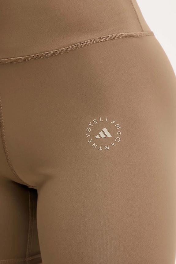 Kratke hlače za jogo adidas by Stella McCartney rjava KA0631