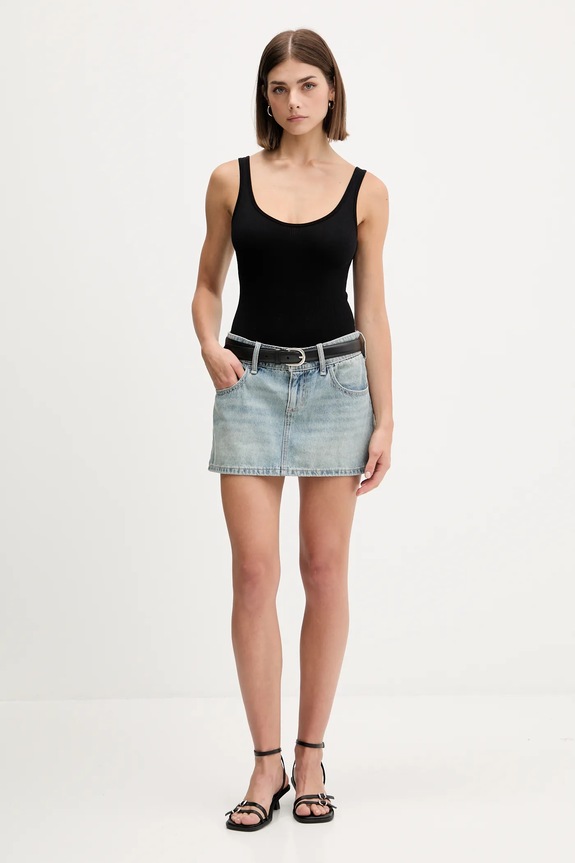 Τζιν φούστα Hollister Co. KI343.5167.280 μπλε AW25
