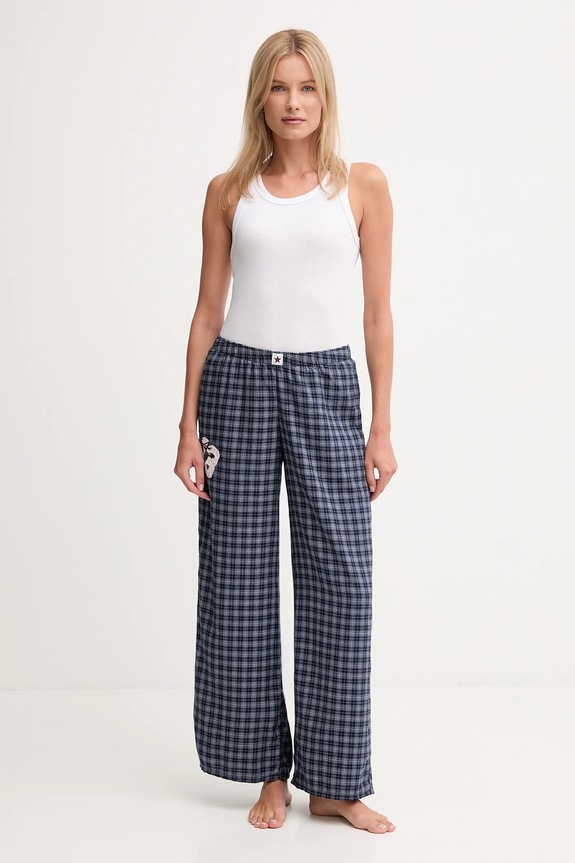 Pyžamové nohavice Hollister Co. KI346.5063.204 tmavomodrá AW25