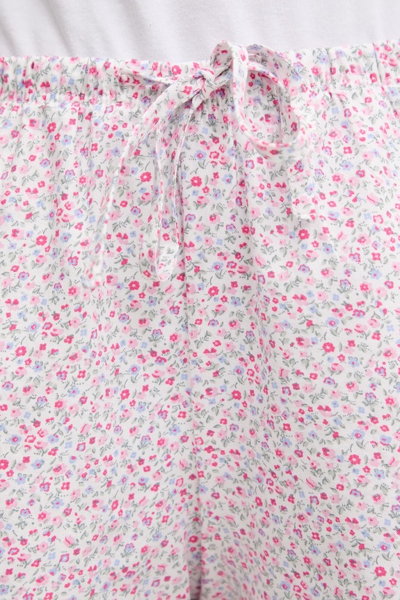 Hollister Co. pantaloni scurți de pijama din bumbac roz KI346.5076.608