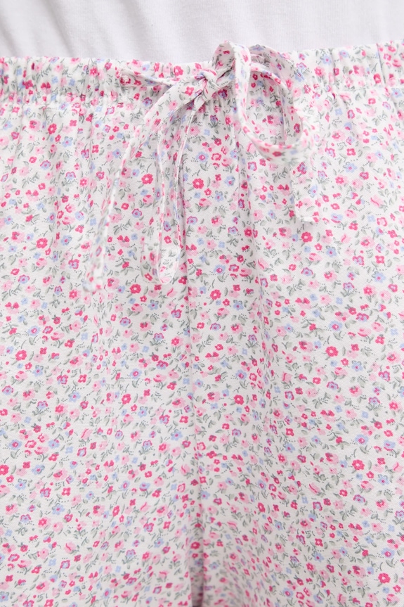 Hollister Co. pantaloni scurți de pijama din bumbac roz KI346.5076.608
