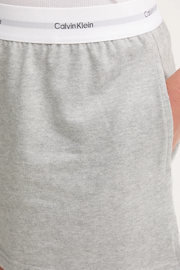 Calvin Klein Underwear Longue női pamut szürke LV00QS7517