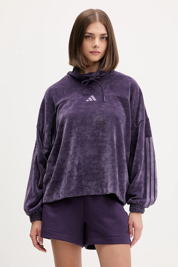 Šortky adidas adidas x Z.N.E fialová JW7762