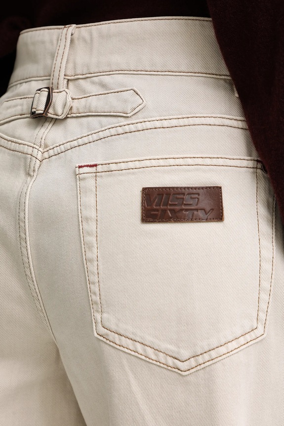 Miss Sixty pantaloni scurți jeans bej 6S3JJ47100