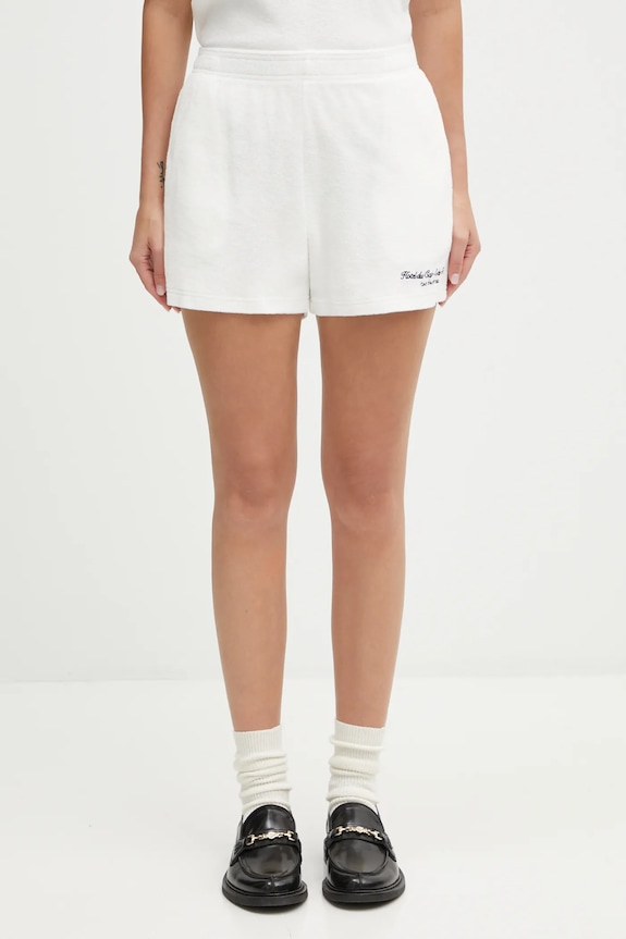 Sporty & Rich cotton shorts Eden Script Terry cotton white SH00160673WH01