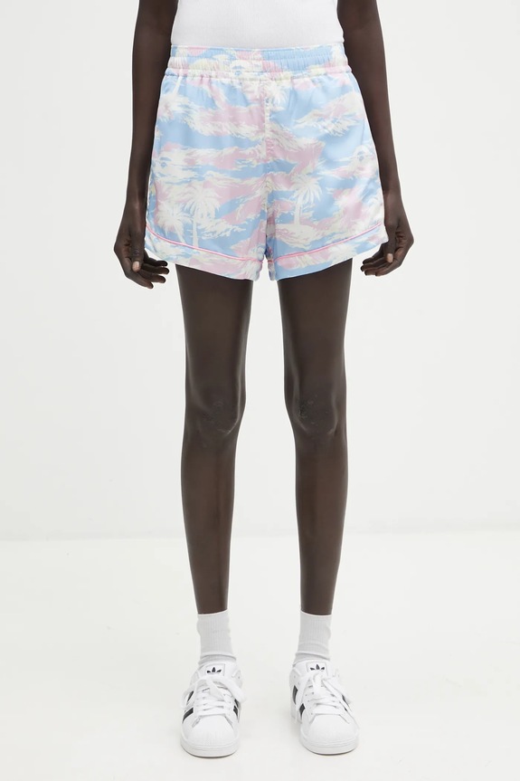 A Bathing Ape pantaloni scurti Palm Tree Camo Shorts altele albastru 001SPL302003L