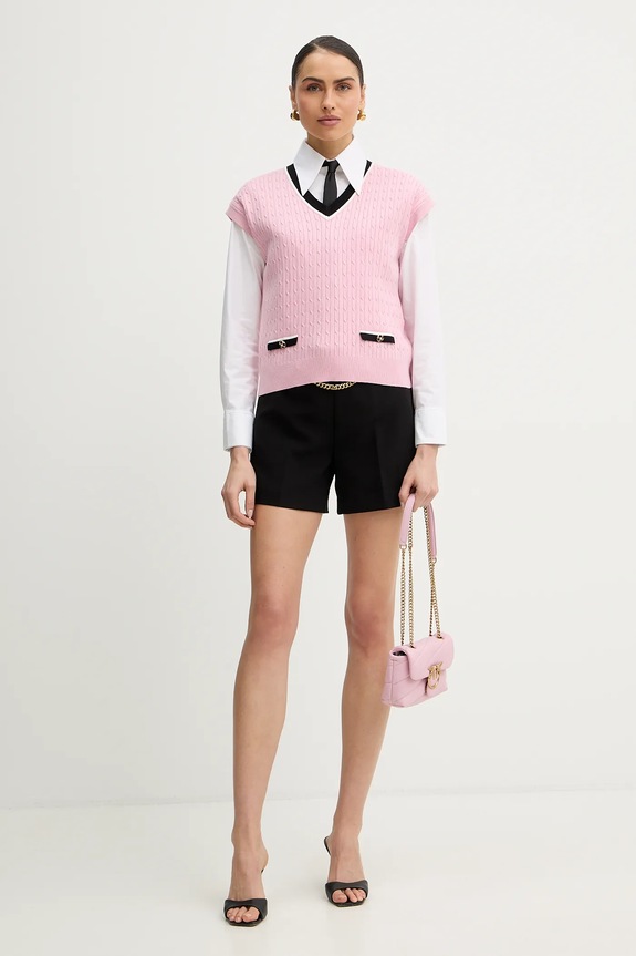 Šortky Marciano by Guess ELLA 5YGD08.7357A čierna AW25