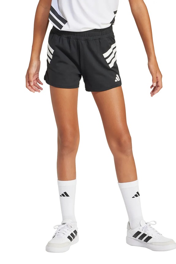 Παιδικό σορτς adidas στάμπα μαύρο JJ0980