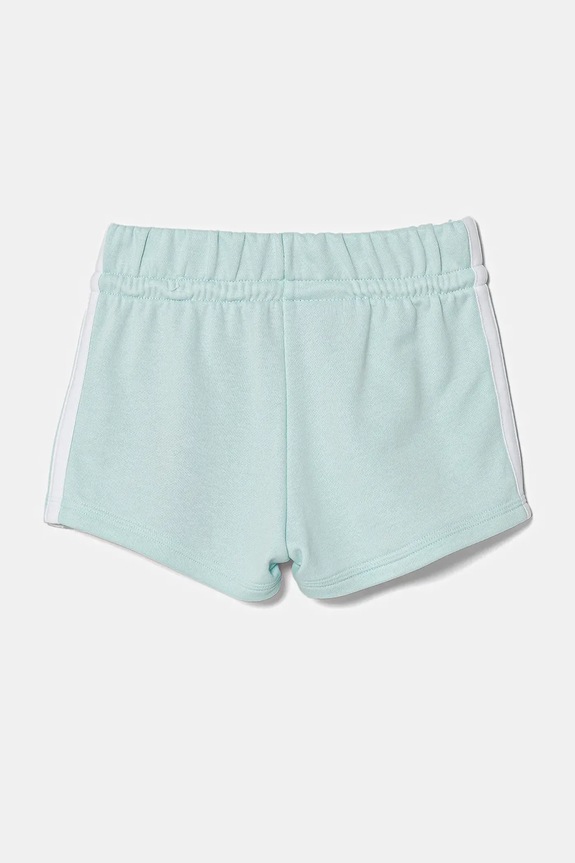 Fete adidas pantaloni scurți copii KB7301 turcoaz