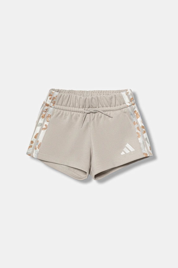 adidas pantaloni scurți copii KC5474 bej AW25