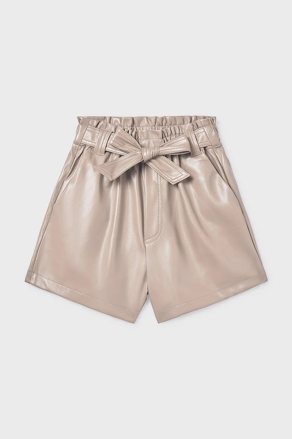 Дитячі шорти Mayoral casual бежевий 7218.8J.Junior.9BYA