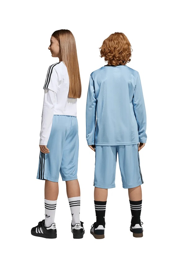 Detské krátke nohavice adidas Originals HZ0806 modrá