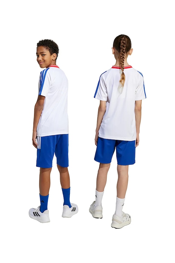 adidas pantaloni scurți copii JW5095 albastru