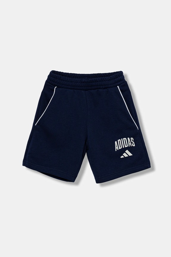 Detské krátke nohavice adidas JX6593 tmavomodrá AW25