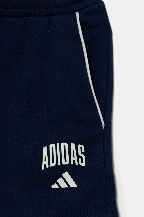 Detské krátke nohavice adidas tmavomodrá JX6593