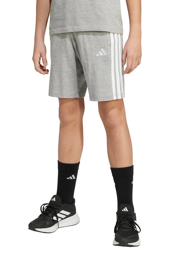Băieți adidas pantaloni scurți din bumbac pentru copii JY5016 gri