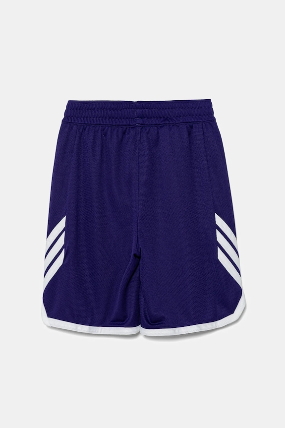 Detské krátke nohavice adidas Originals KC6975 fialová AW25