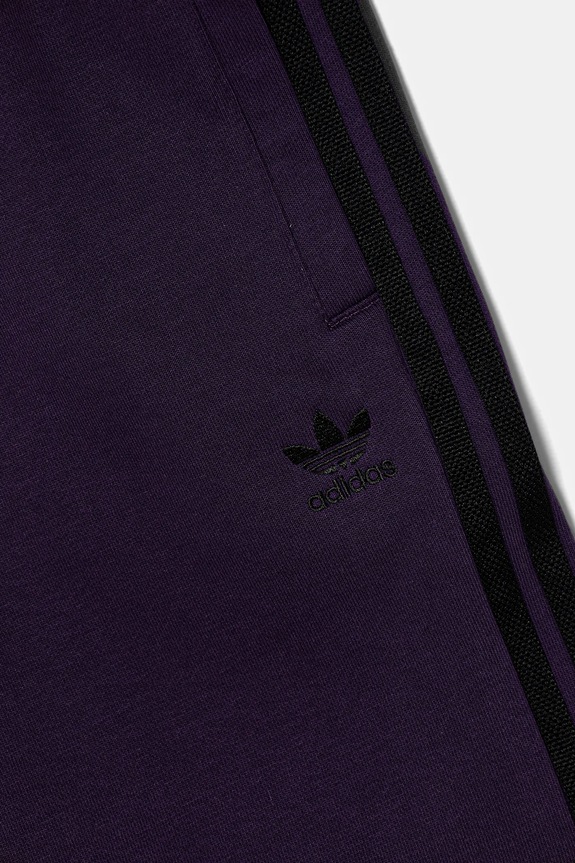 Detské krátke nohavice adidas Originals fialová JV8633