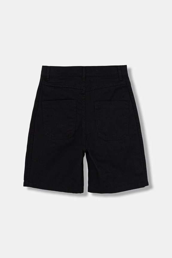 Chlapec Detské bavlnené šortky adidas Originals JX3887 čierna