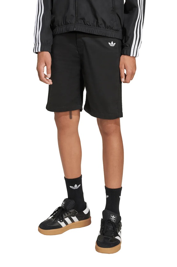 Detské bavlnené šortky adidas Originals JX3887
