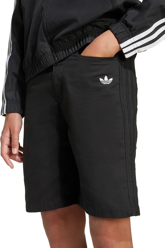 Detské bavlnené šortky adidas Originals JX3887