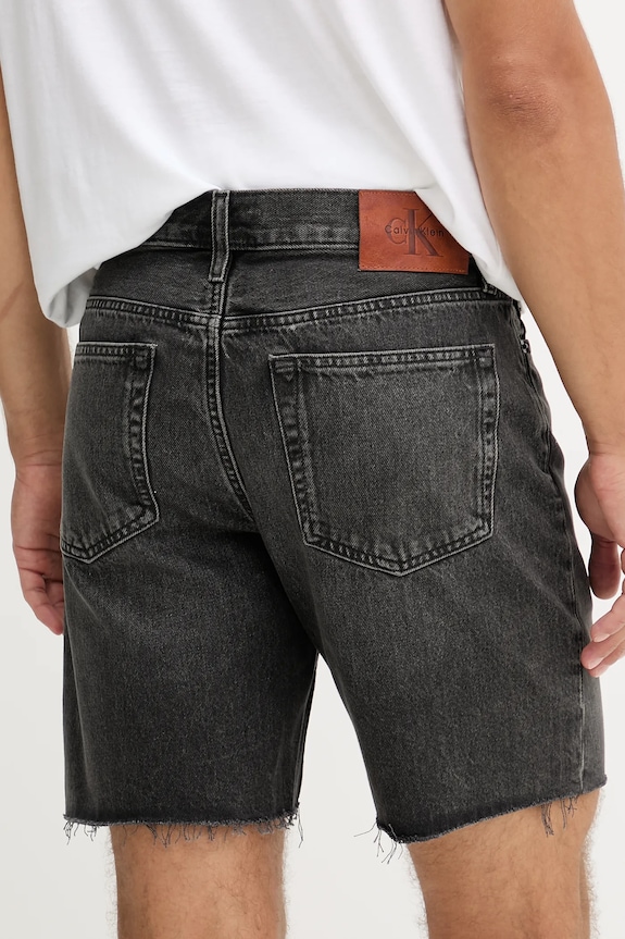 Îmbrăcăminte Calvin Klein Jeans pantaloni scurți jeans LV04RB791G gri