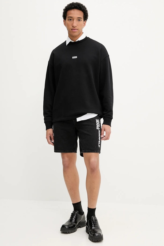Traper kratke hlače Karl Lagerfeld Jeans A3M10048 crna AW25