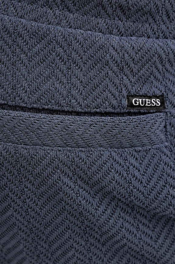 Σορτς Guess CALVIN σκούρο μπλε M5YD41.KCWN2