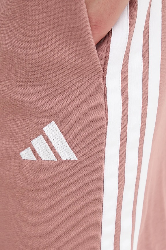 adidas szorty 3-Stripes pomarańczowy JY1556