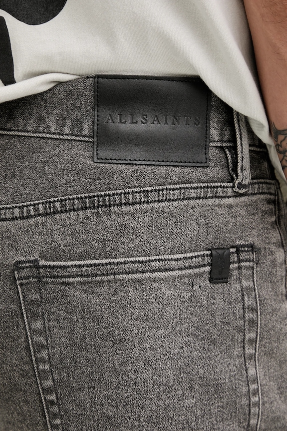 Oblečenie Rifľové krátke nohavice AllSaints SWITCH M048TC sivá
