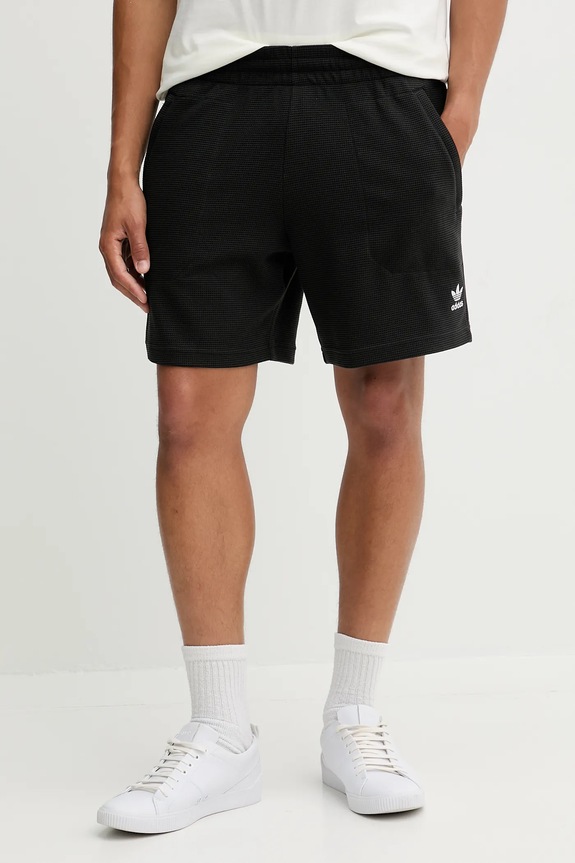 Šortky adidas Originals Essentials pletenina čierna KA7764