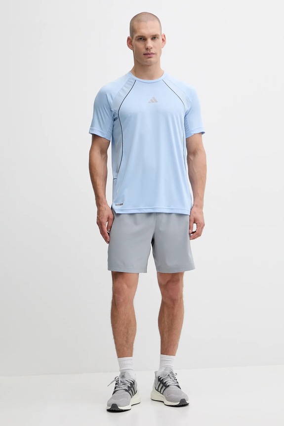 Kratke hlače za trening Calvin Klein Performance LVGMF5S801 siva AW25