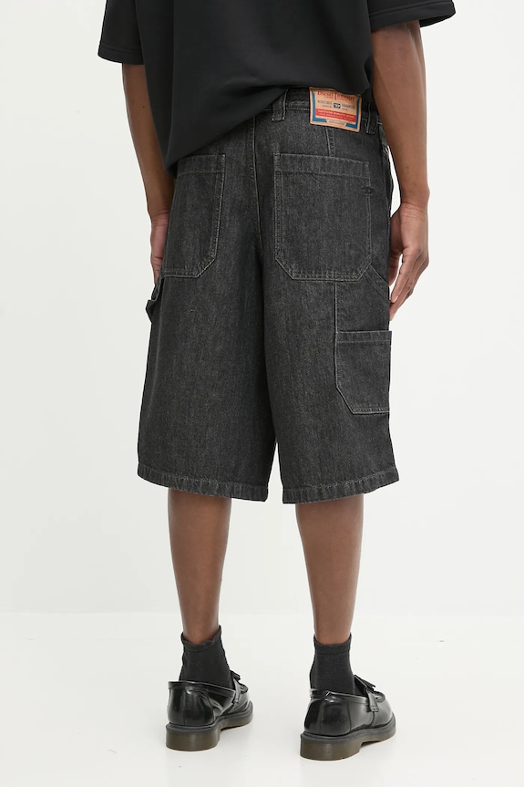 Odjeća Traper kratke hlače Diesel D-LIVERY-W-SHORT A19270.09M65 crna