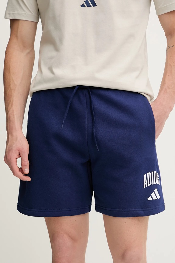 adidas szorty Collegiate dzianina niebieski JM1728