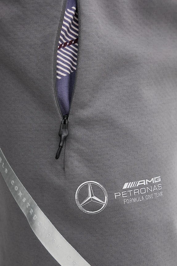 Kraťasy adidas x Mercedes šedá JW3479