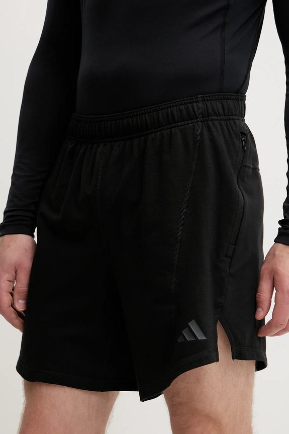adidas Performance szorty treningowe Designed for Training z elastanem czarny JN3670