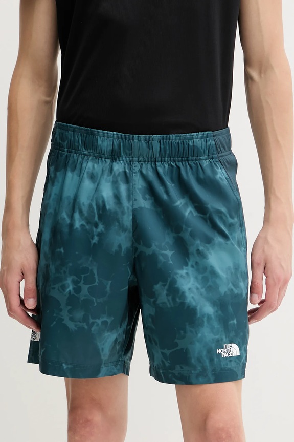 The North Face szorty treningowe 24/7 tkanina turkusowy NF0A8E09EHF1