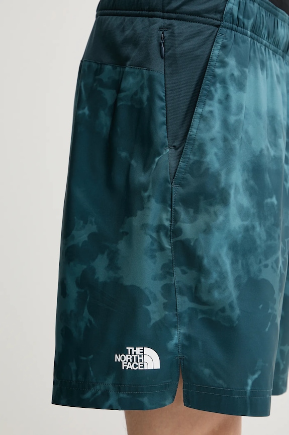 The North Face szorty treningowe 24/7 turkusowy NF0A8E09EHF1