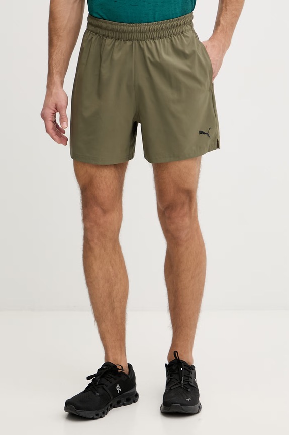 Puma szorty męskie Woven zielony 525911