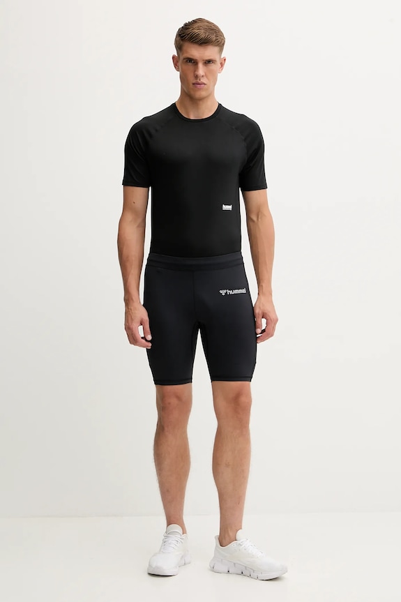 Σορτς προπόνησης Hummel 227252 μαύρο AW25