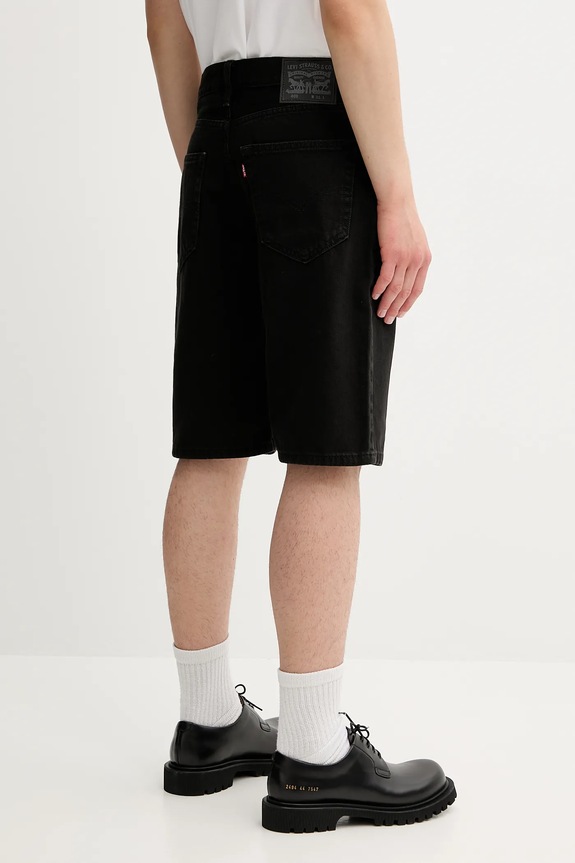 Oblečenie Rifľové krátke nohavice Levi's 39434 čierna