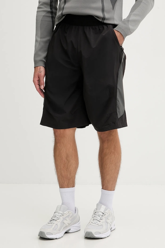 Puma pantaloncini PUMA x SAN SAN GEAR tessuto nero 632552