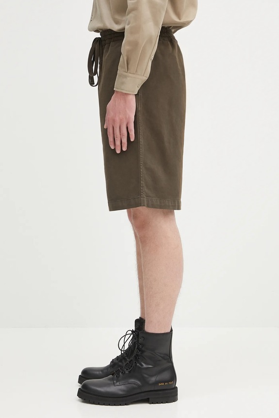 Kratke hlače Carhartt WIP Floyde I033587.2ZWGD zelena AW25