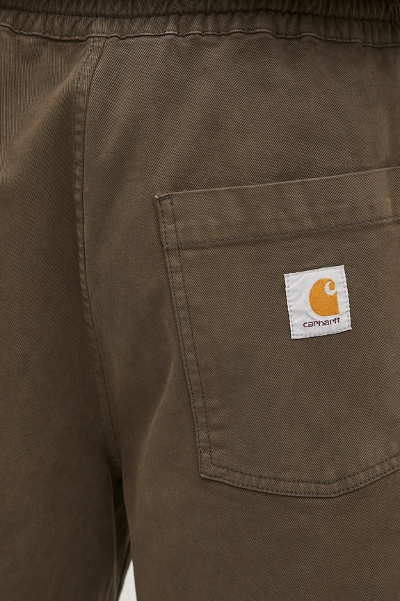 Kratke hlače Carhartt WIP Floyde zelena I033587.2ZWGD