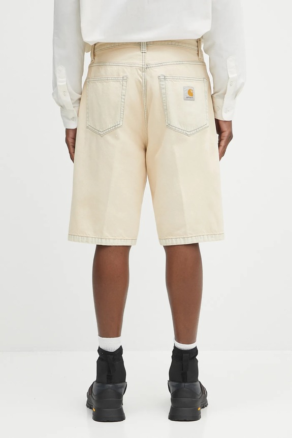 Odzież Carhartt WIP szorty jeansowe Landon I030469.01SN beżowy
